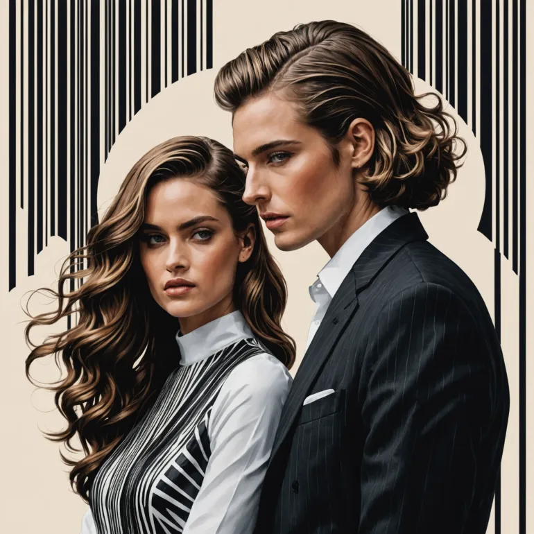 Искусство моды: как прическа штрих код и голливудская волна на длинные волосы меняют представление о стиле